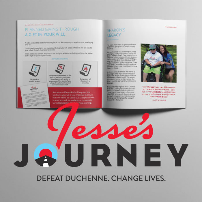 Jesse's Journey informational brochure series